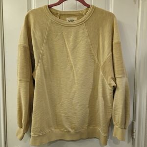 Madewell Beige Womens Crewneck Sweater